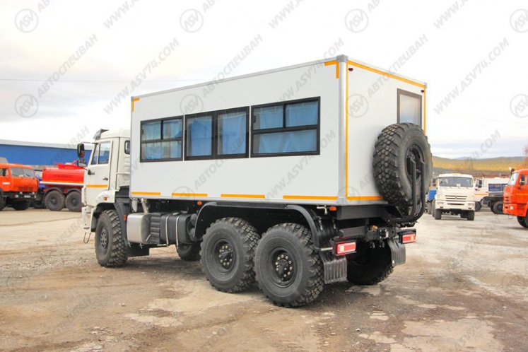 Вахтовый автобус АСВ 7721 КАМАЗ 43118-3027-50, 20 мест 3