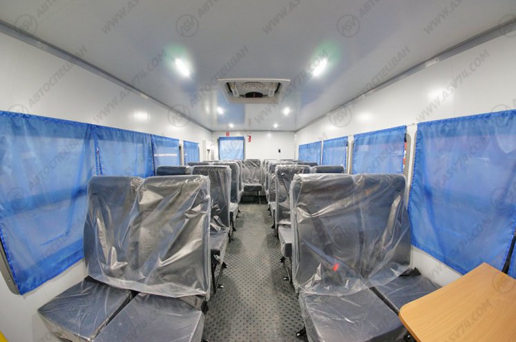 Вахтовый автобус АСВ 7721 КАМАЗ 43118-3027-50, 20 мест 5