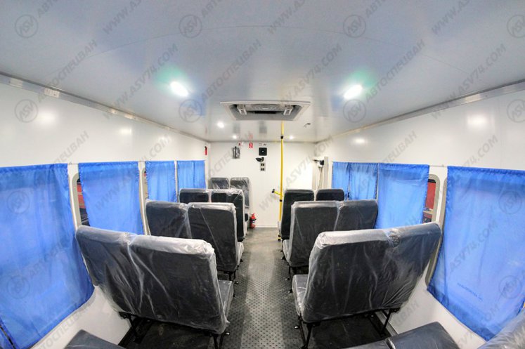Вахтовый автобус АСВ 7721 КАМАЗ 43118-3027-50, 20 мест 6