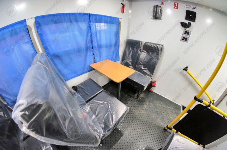 Вахтовый автобус АСВ 7721 КАМАЗ 43118-3027-50, 20 мест 7