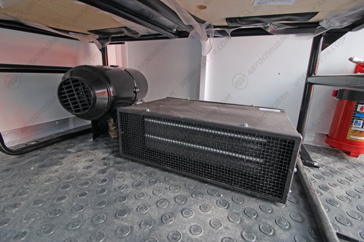 Вахтовый автобус с грузовой платформой и КМУ, Урал 4320-6952-72 NEXT, 12 мест 14