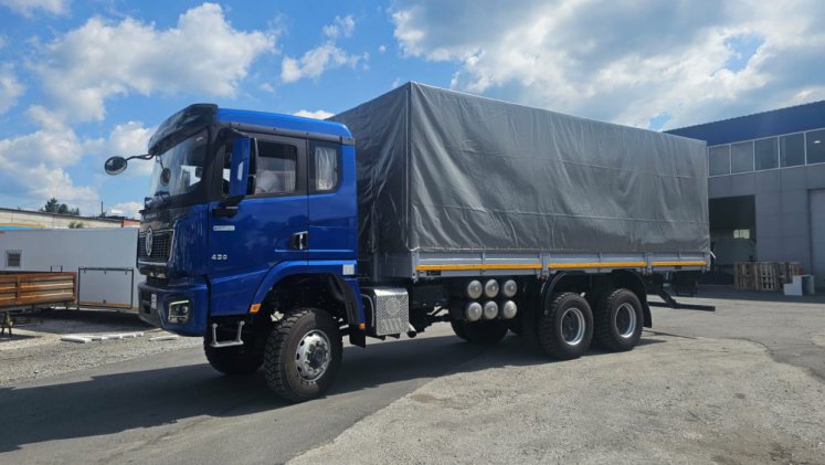 Бортовой тентованный автомобиль Shacman X3000 1