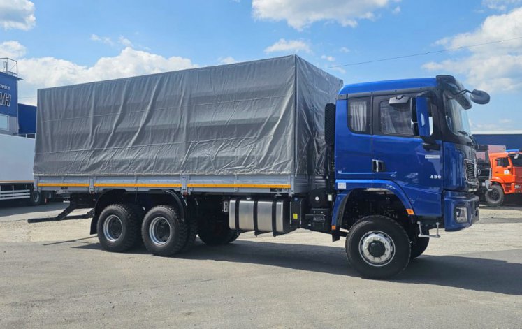 Бортовой тентованный автомобиль Shacman X3000 0