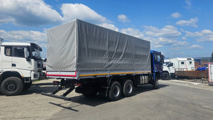 Бортовой тентованный автомобиль Shacman X3000 2