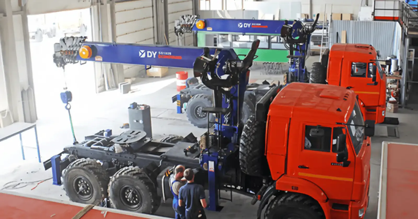 Цех монтажа крано-манипуляторных установок