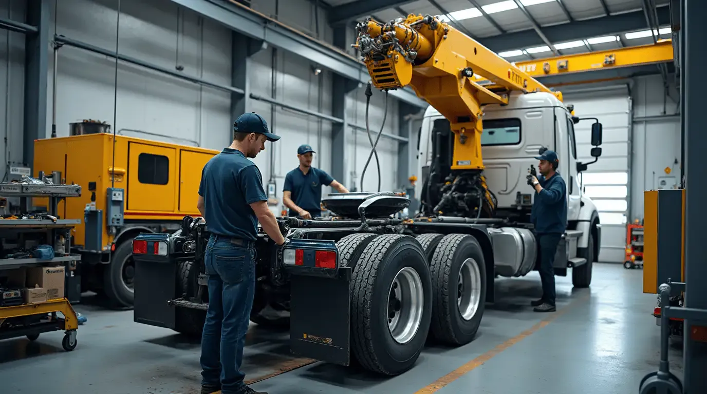 Установка оборудования на шасси