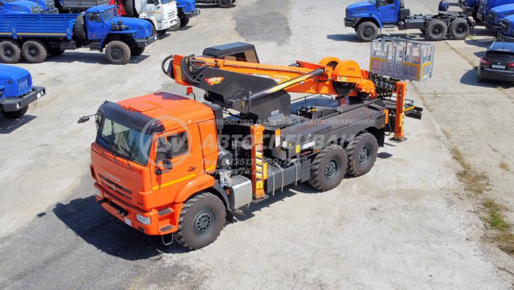 Автогидроподъемник Novas-460 0