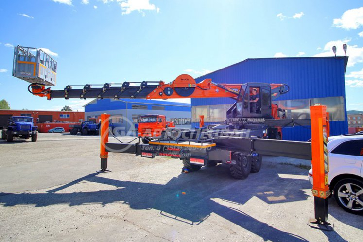 Автогидроподъемник Novas-460 5