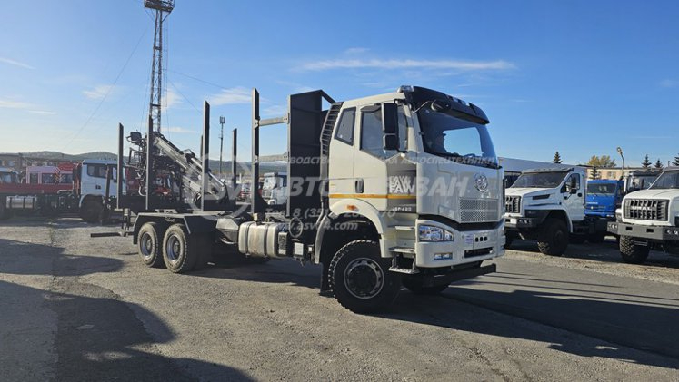 Сортиментовоз FAW с ГМУ Майман 110s 0