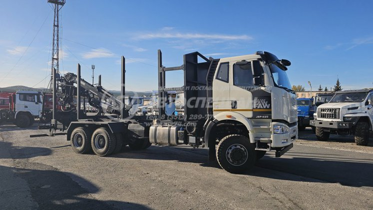 Сортиментовоз FAW с ГМУ Майман 110s 3