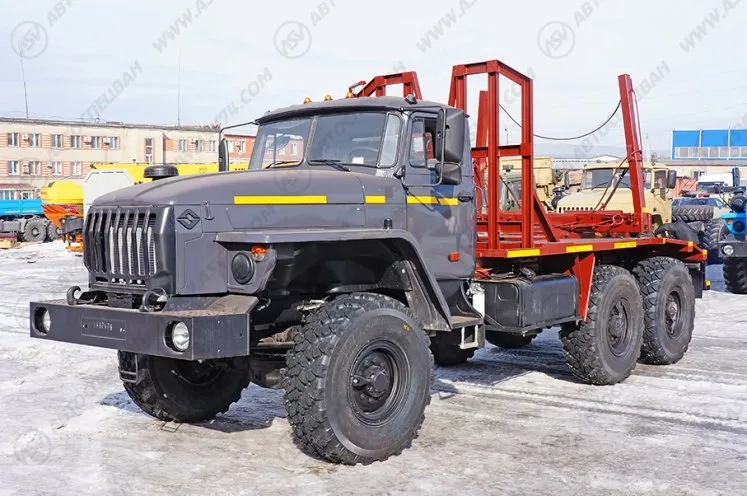 Лесовоз Урал М 5557-60 без ГМ 0