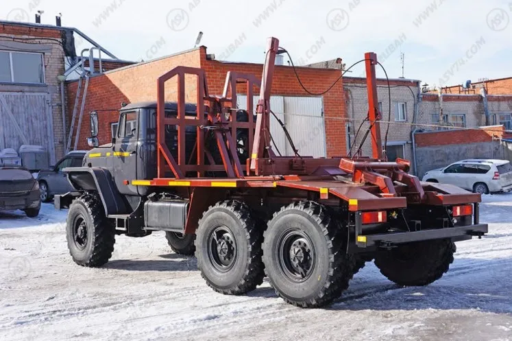 Лесовоз Урал М 5557-60 без ГМ 2