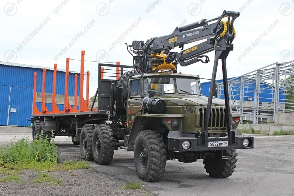 Лесовоз Урал-М 5557-72 с ГМ VM10L 0