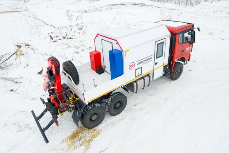 АРОК SHACMAN SX32586V385 с КМУ Sunhunk 108-2 9