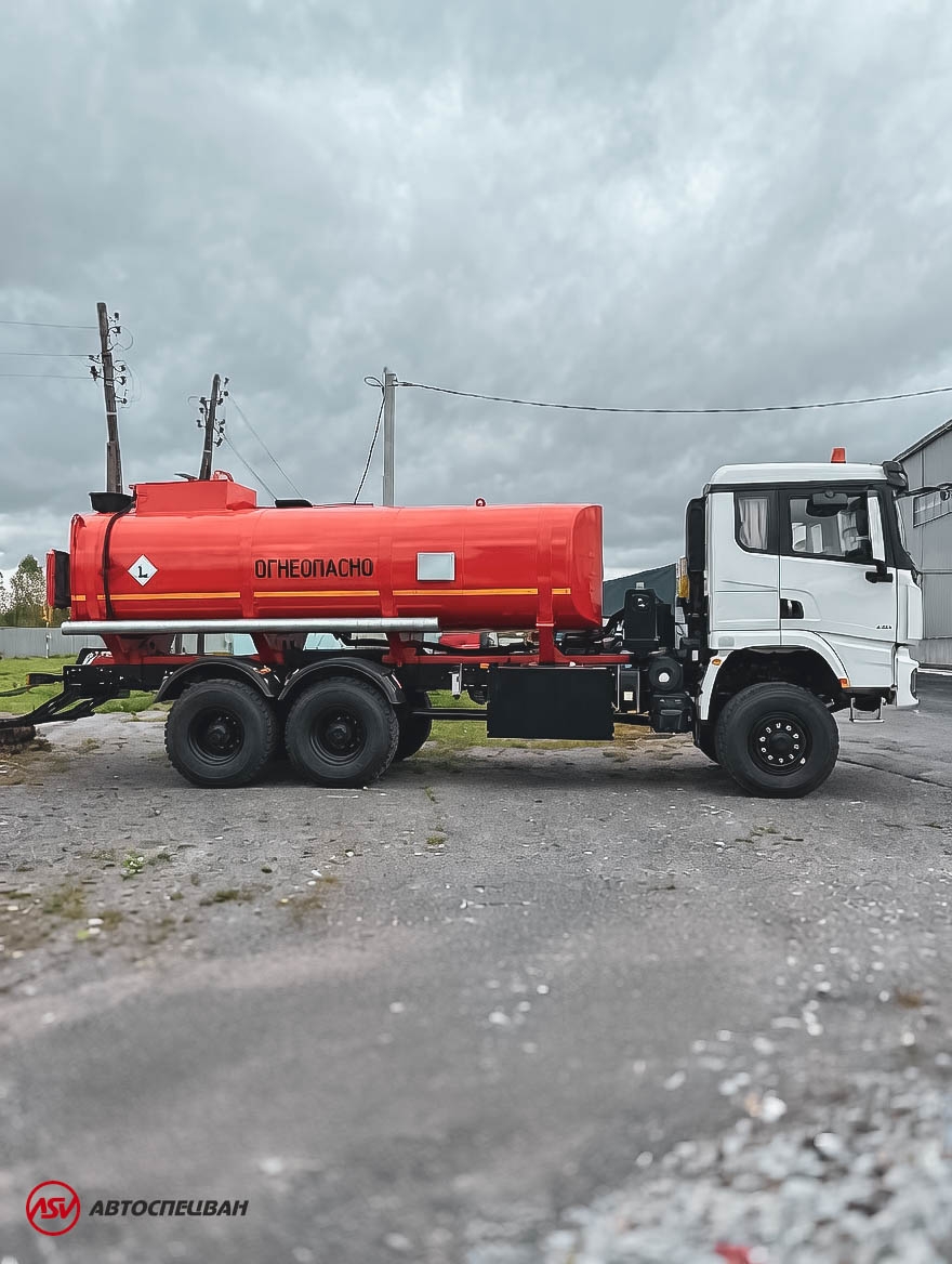 Автотопливозаправщик АТЗ-18 Shacman X3000 6х6 (односкатная ошиновка) 2