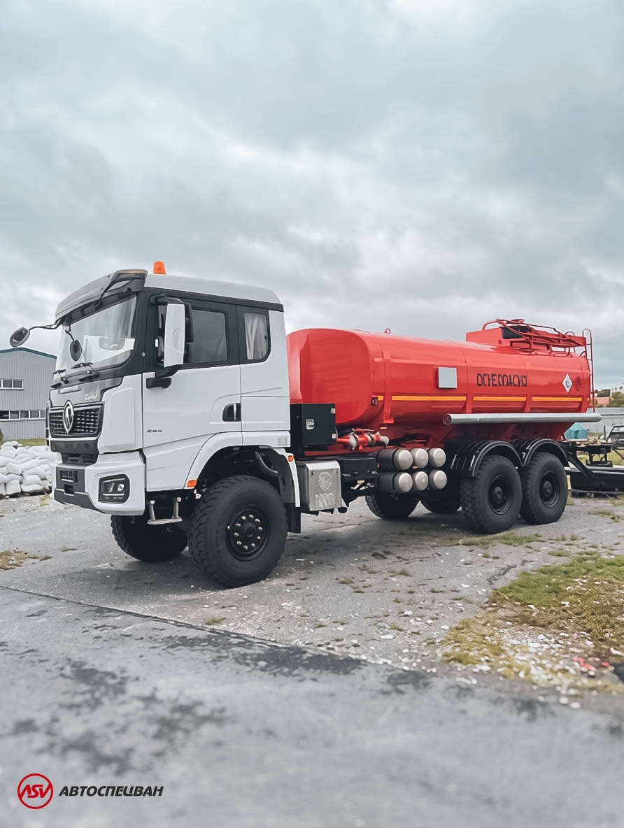 Автотопливозаправщик АТЗ-18 Shacman X3000 6х6 (односкатная ошиновка) 1