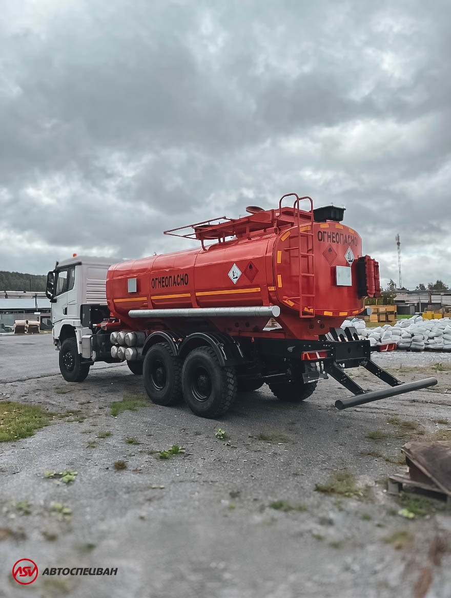 Автотопливозаправщик АТЗ-18 Shacman X3000 6х6 (односкатная ошиновка) 5