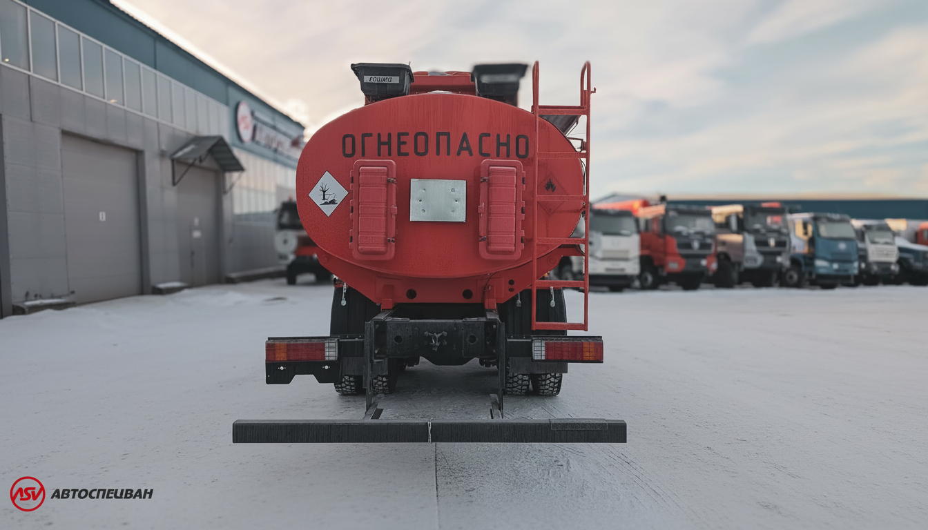 Автоцистерна АТЗ 18-2 на шасси FAW 6Х6 4