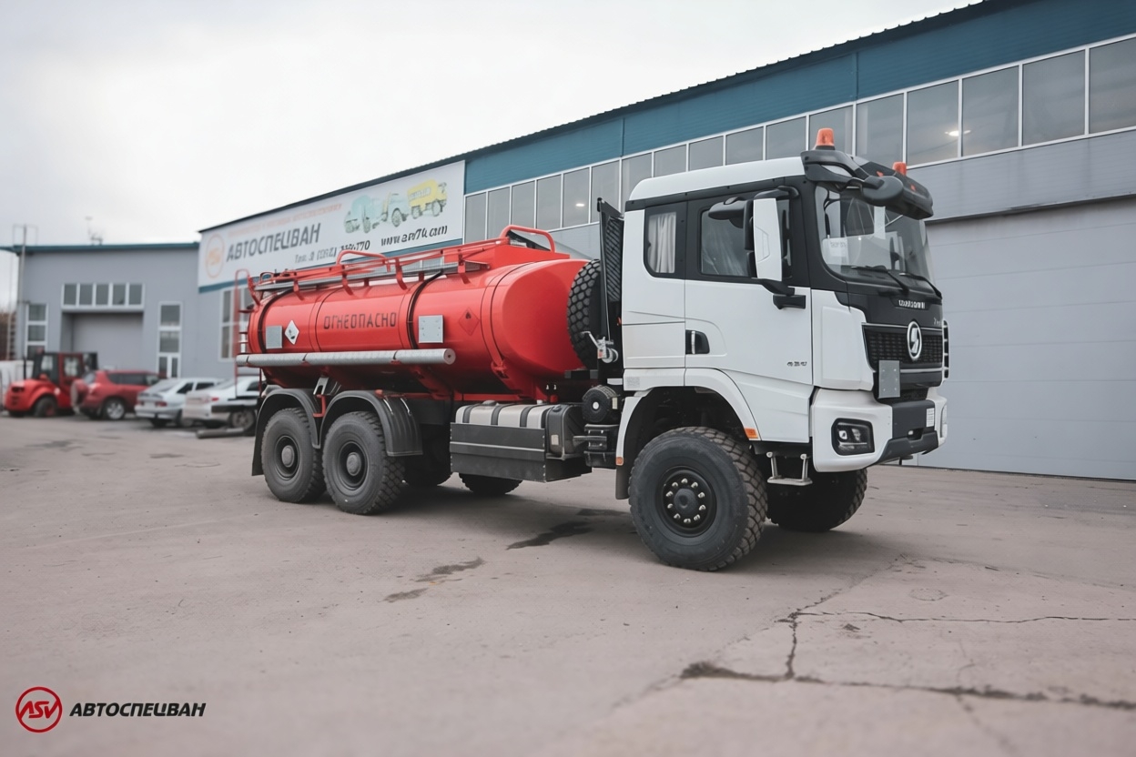 Автотопливозаправщик АТЗ-12/2 Shacman X3000 6х6 (односкатная ошиновка) 0