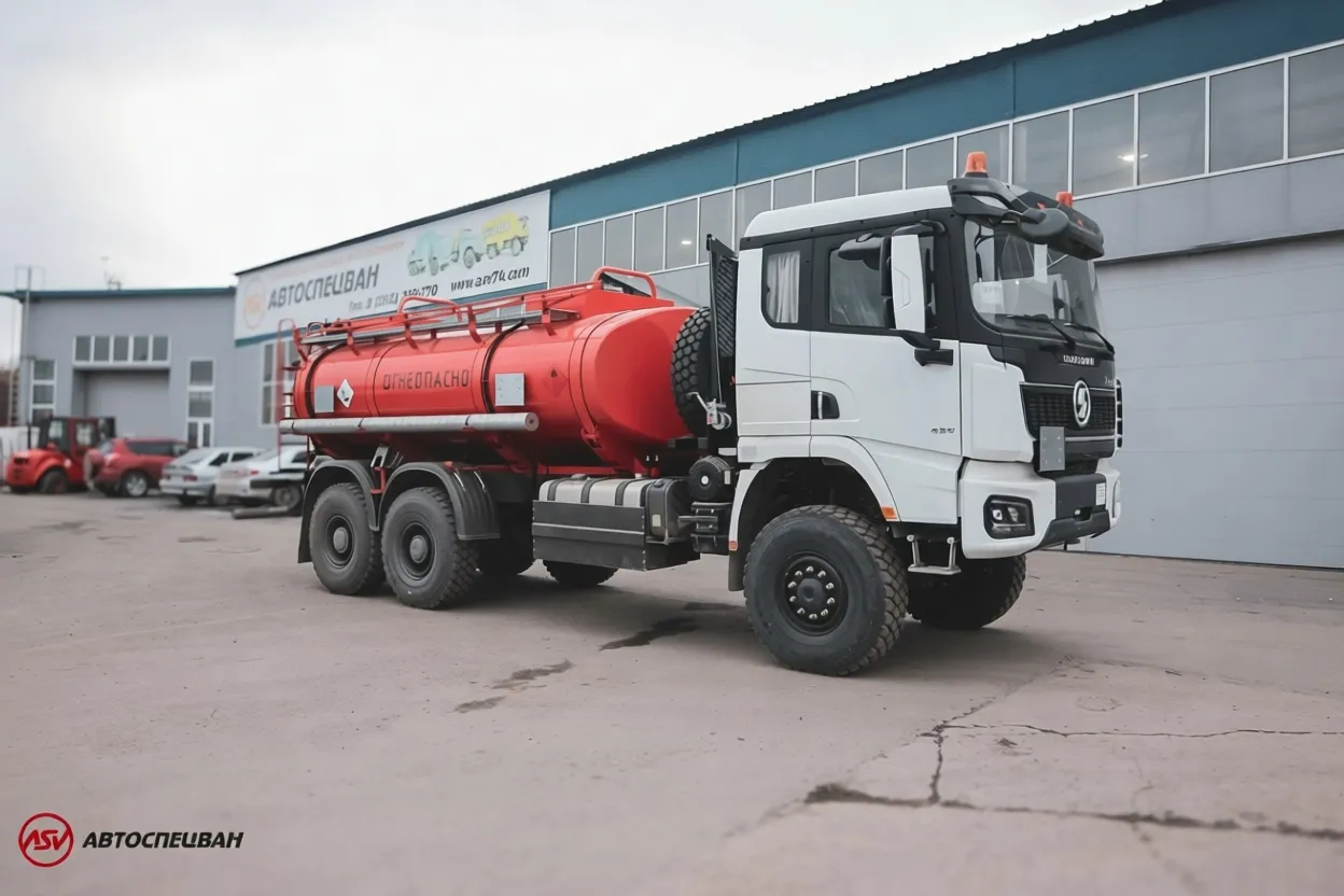 Автотопливозаправщик АТЗ-12/2 Shacman X3000 6х6 (односкатная ошиновка) 0