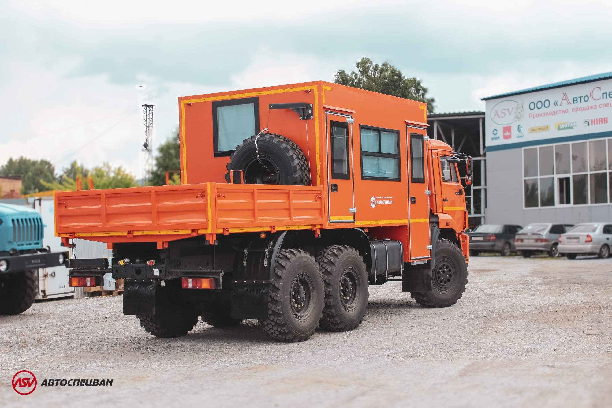 Вахтовый автобус АСВ 7721 КАМАЗ 43118-3027-50, 12 мест (кат. D) 2