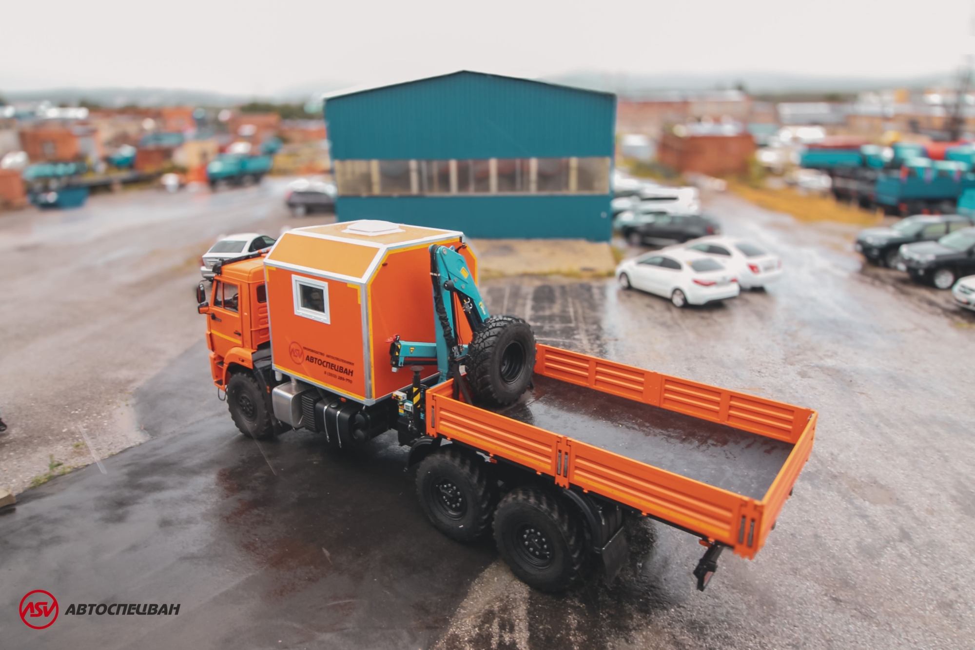 ГПА КамАЗ 43118-3027-50 с КМУ ИМ-50 3