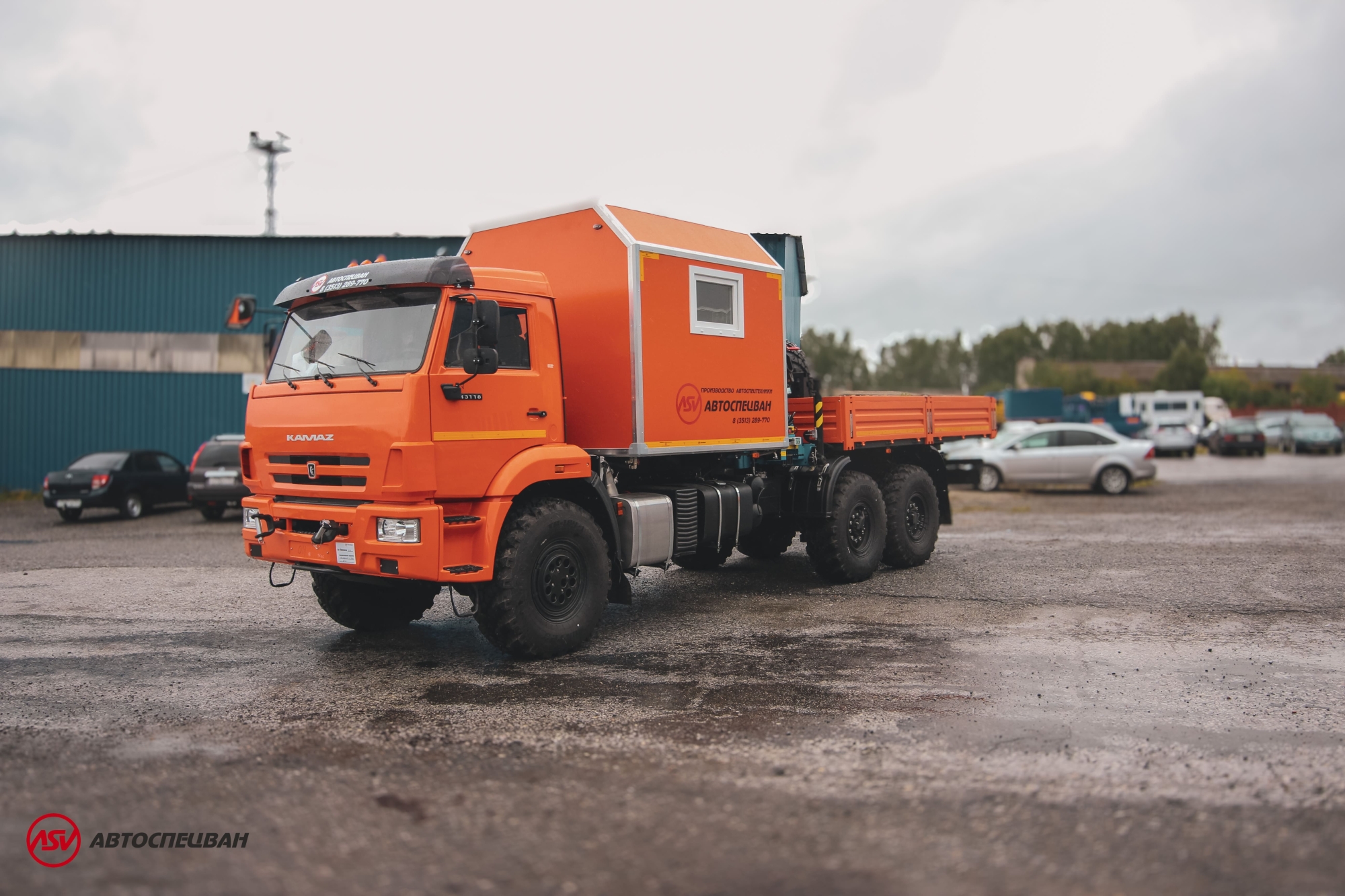 ГПА КамАЗ 43118-3027-50 с КМУ ИМ-50 5