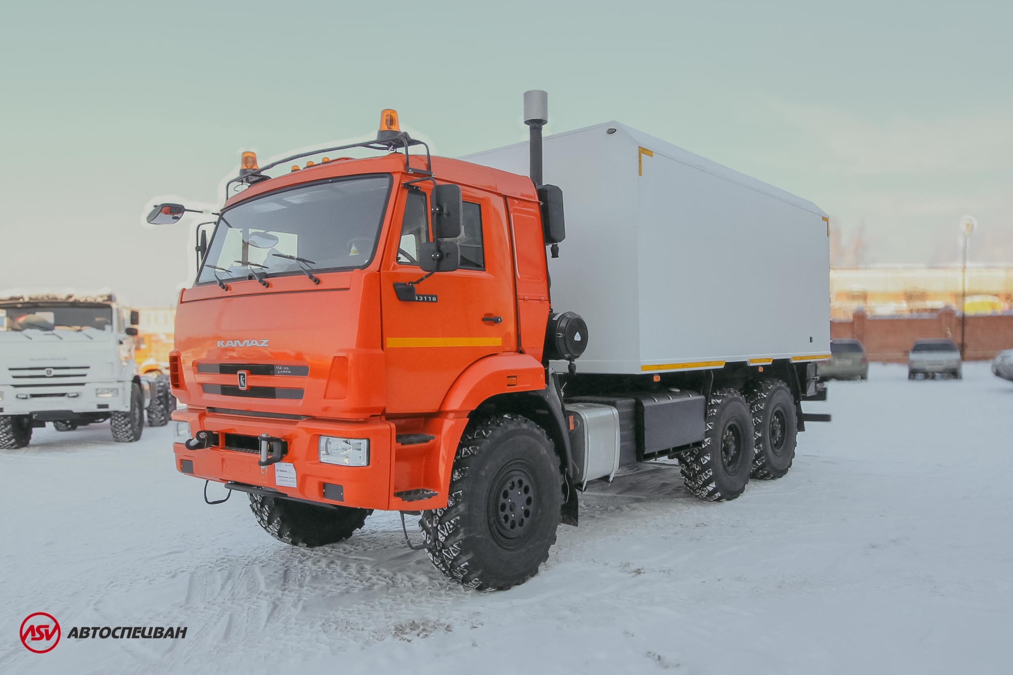 Автомобиль для взрывчатых веществ на КамАЗ 43118-3027-50 2