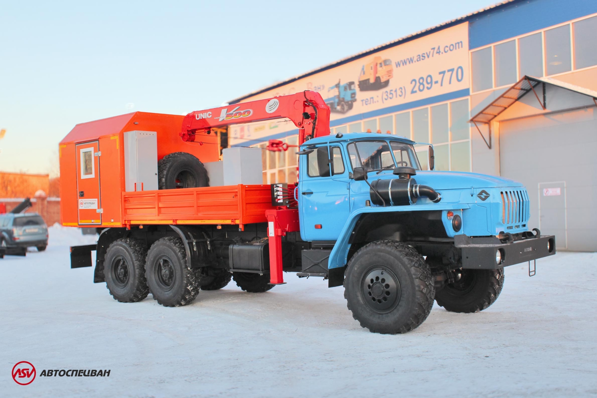 ГПА Урал 4320-1912-60 с КМУ UNIC 503 0