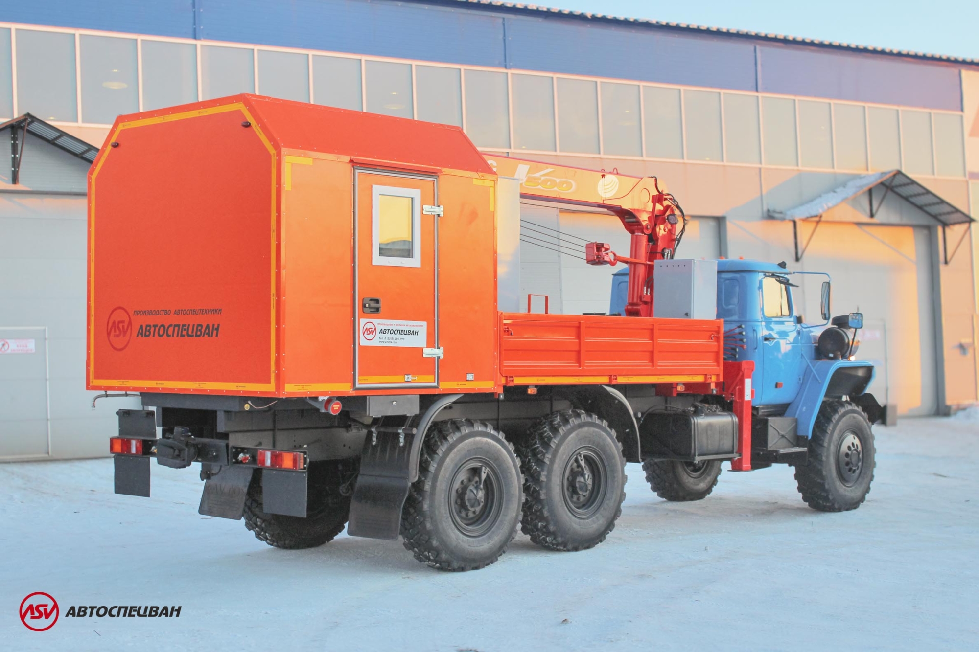 ГПА Урал 4320-1912-60 с КМУ UNIC 503 2