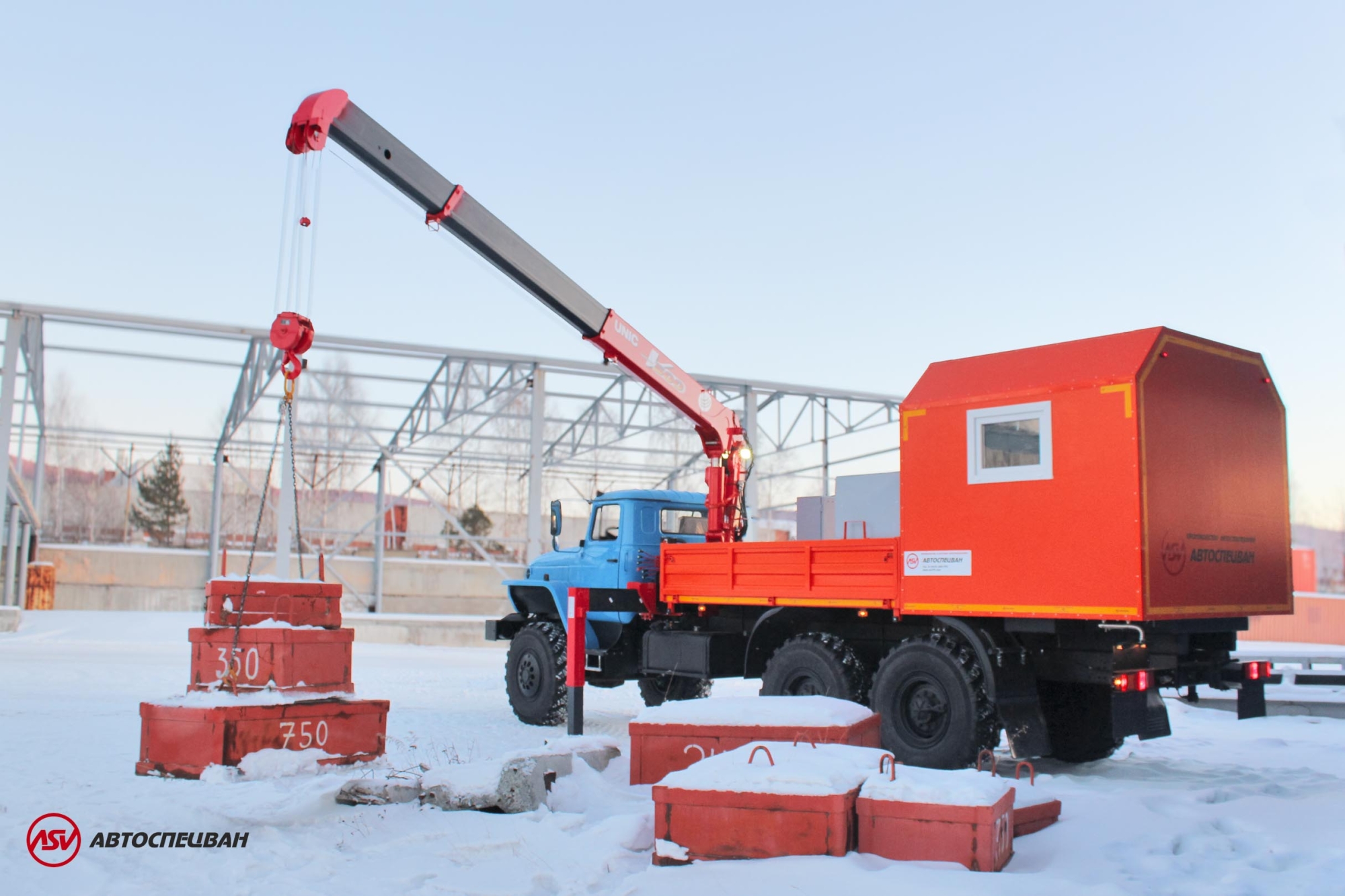 ГПА Урал 4320-1912-60 с КМУ UNIC 503 5