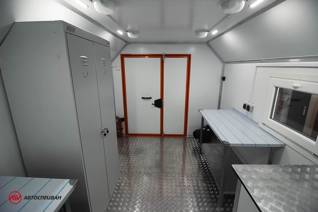 Передвижная мастерская ПАРМ АСВ 7722G4 Урал-NEXT4320-6952-72(Е5)Г38 с отсеком для перевозки людей 2