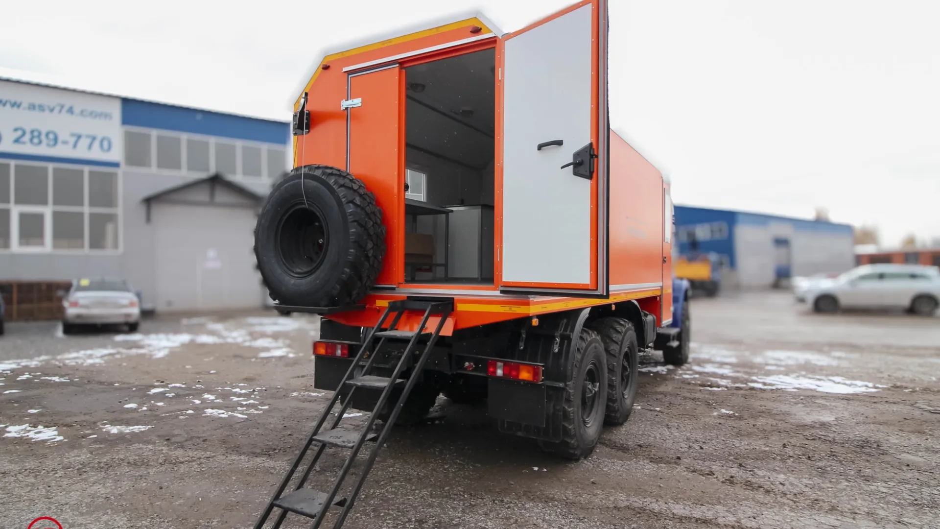Передвижная мастерская ПАРМ АСВ 7722G4 Урал-NEXT4320-6952-72(Е5)Г38 с отсеком для перевозки людей 5