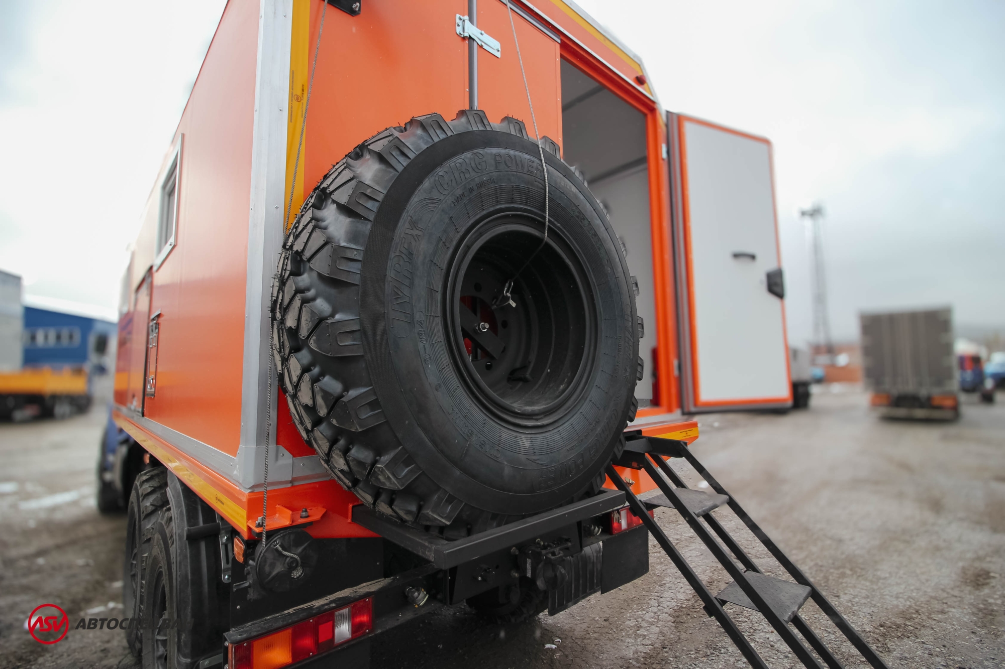 Передвижная мастерская ПАРМ АСВ 7722G4 Урал-NEXT4320-6952-72(Е5)Г38 с отсеком для перевозки людей 6