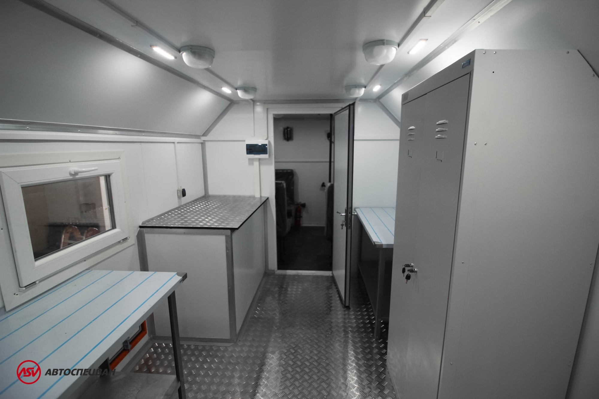 Передвижная мастерская ПАРМ АСВ 7722G4 Урал-NEXT4320-6952-72(Е5)Г38 с отсеком для перевозки людей 10