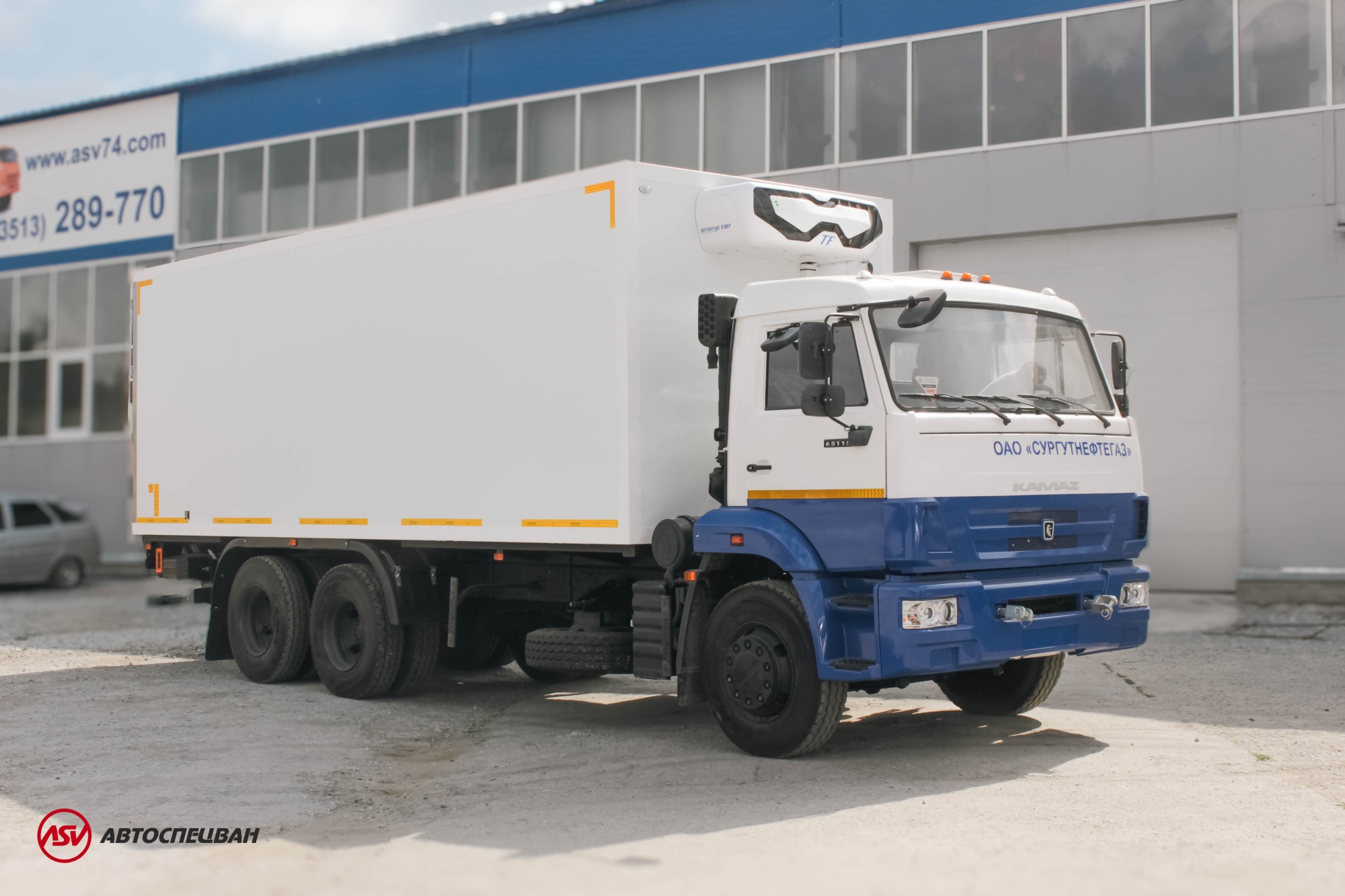 Изотермический фургон КамАЗ 65115-3094-19 с ХОУ и гидробортом 0