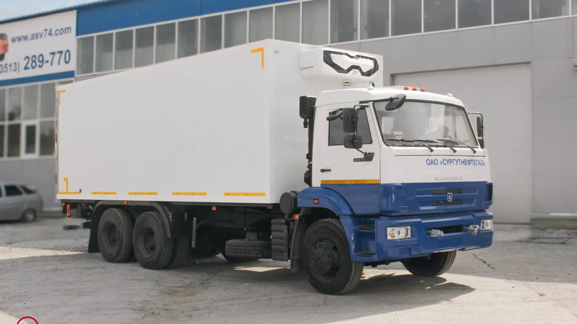 Изотермический фургон КамАЗ 65115-3094-19 с ХОУ и гидробортом 0