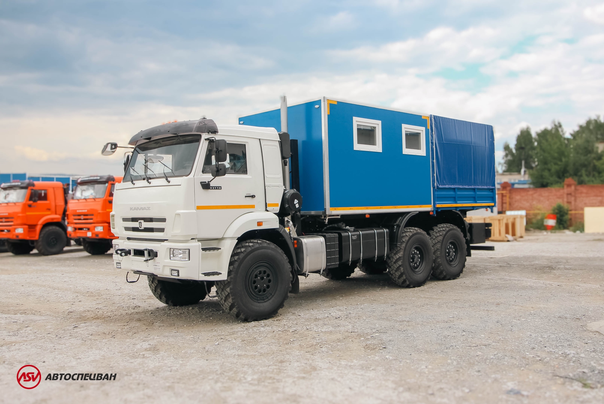 Передвижная мастерская ПАРМ КАМАЗ 43118-3086-50 1