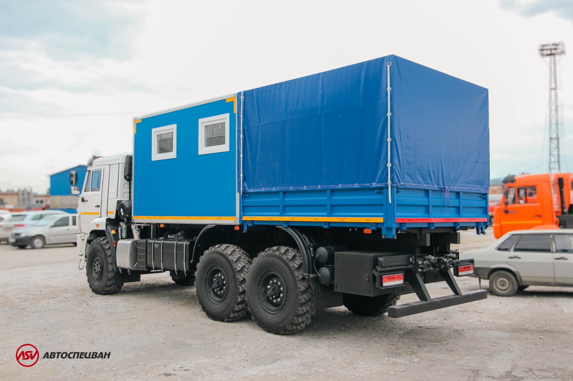 Передвижная мастерская ПАРМ КАМАЗ 43118-3086-50 3