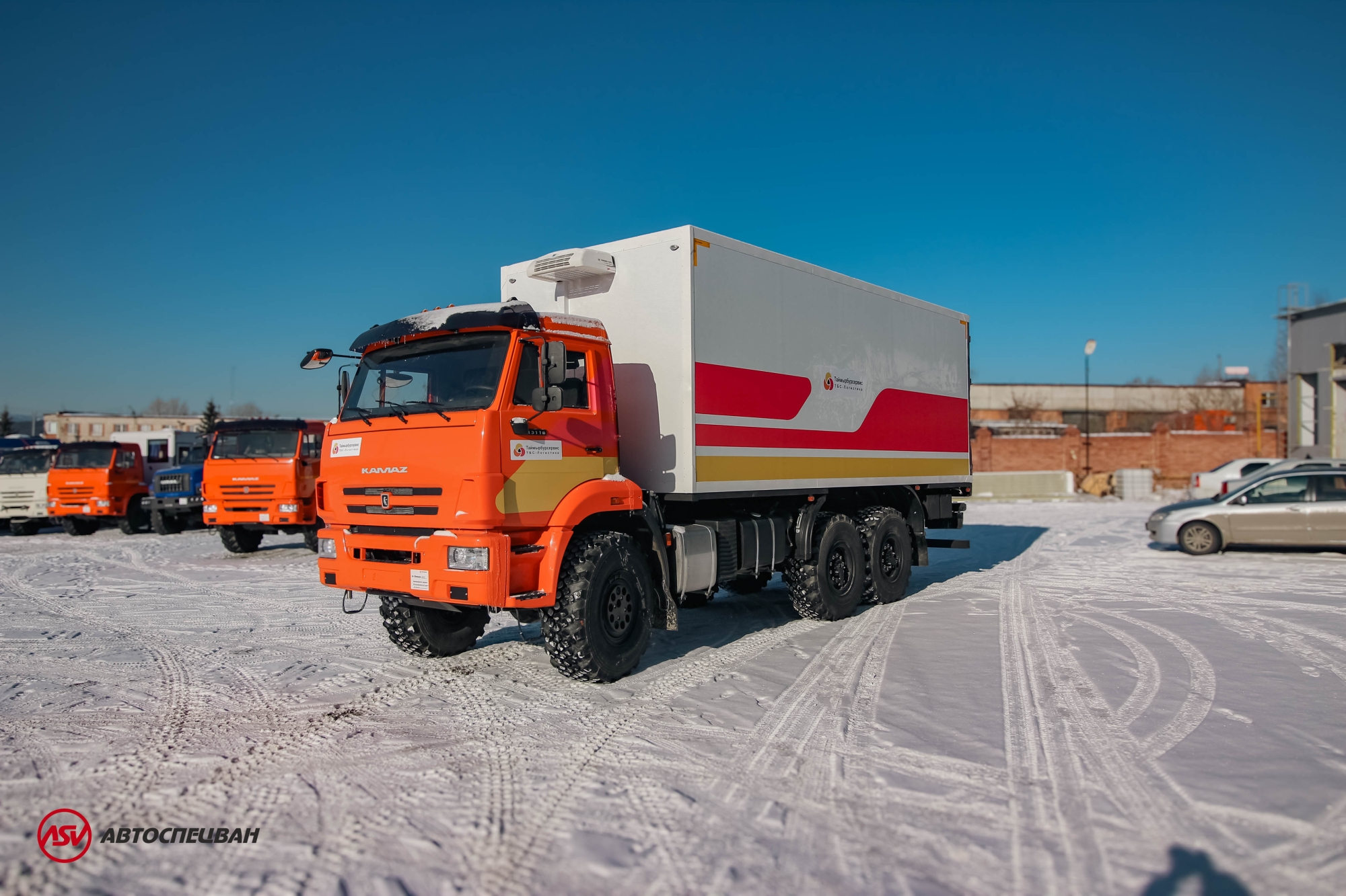 Рефрижератор на шасси Камаз 43118-3027-50 1