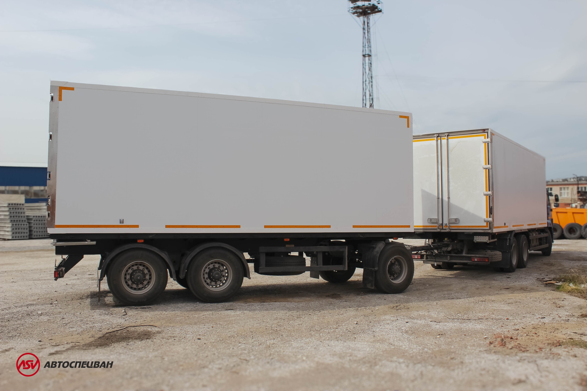 Изотермический фургон КамАЗ 65117 (автопоезд) 3