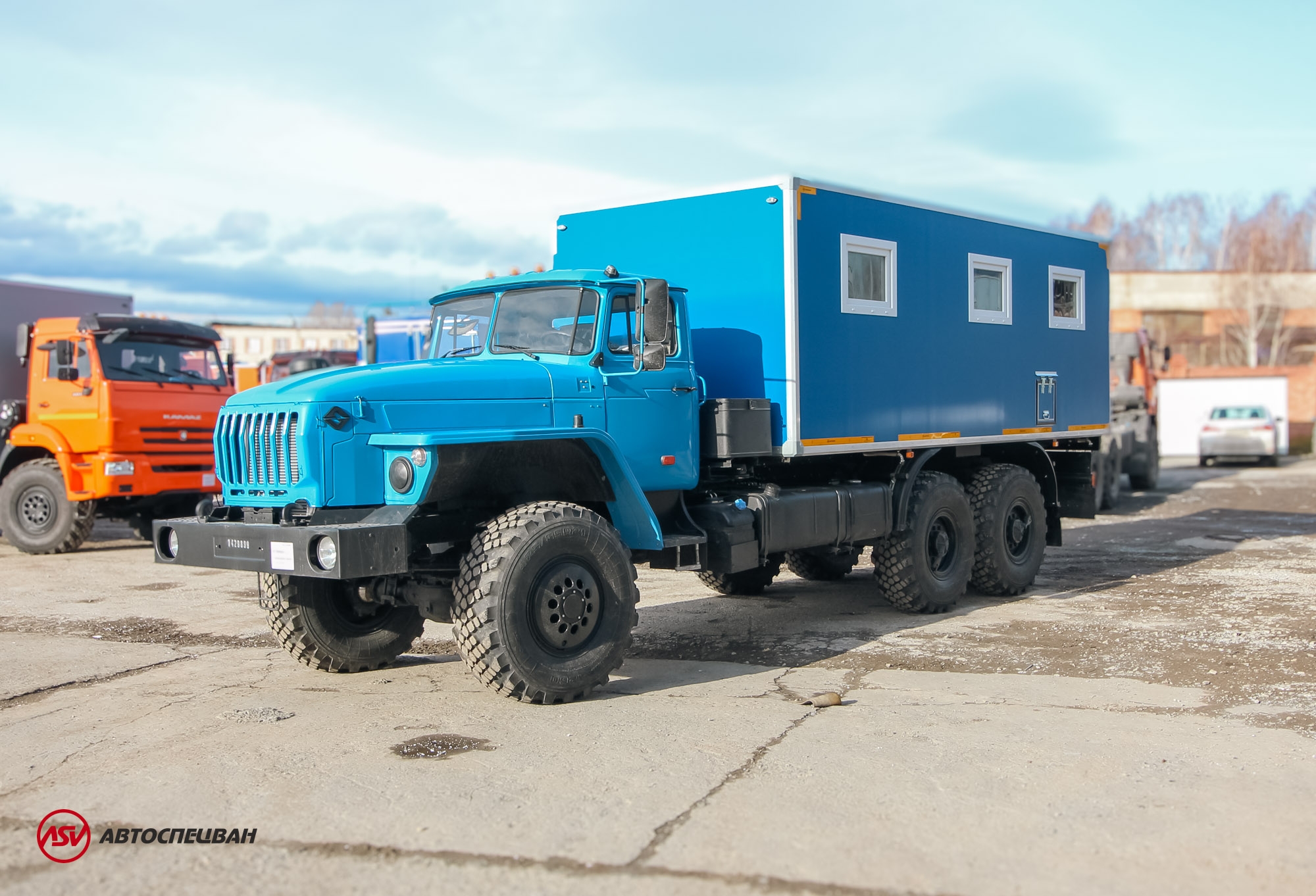 Передвижная мастерская ПАРМ Урал 4320-1912-60 (Евро-5) 1