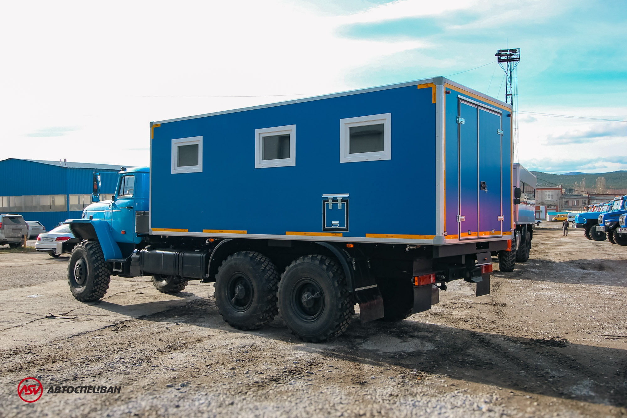 Передвижная мастерская ПАРМ Урал 4320-1912-60 (Евро-5) 3