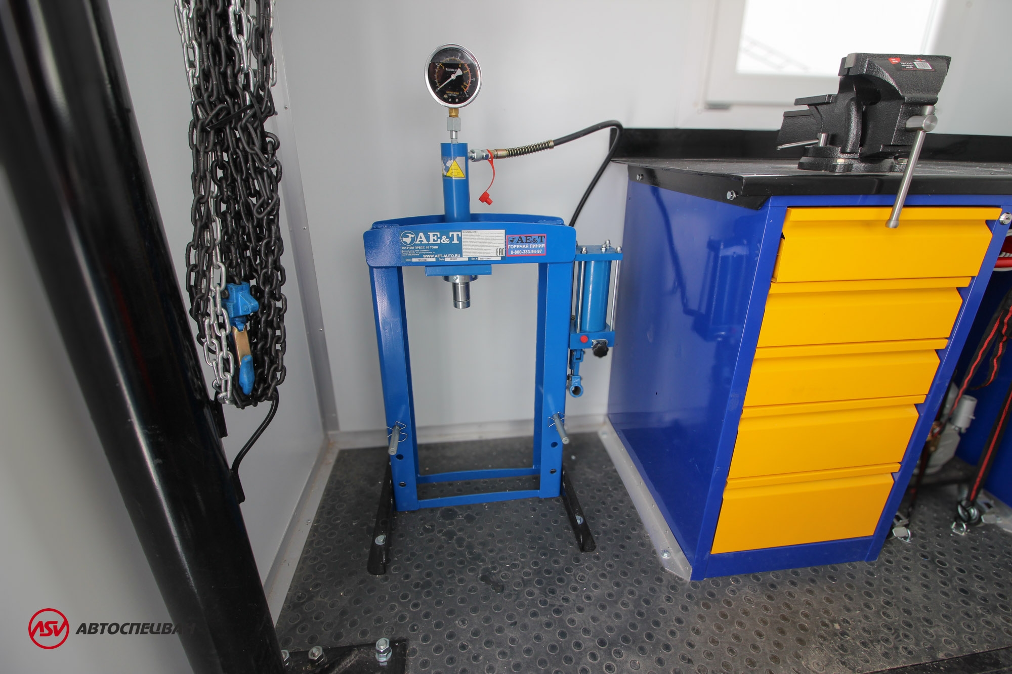 Передвижная мастерская ПАРМ УРАЛ NEXT 4320-6952-73(Е5) с отсеком для перевозки людей 8