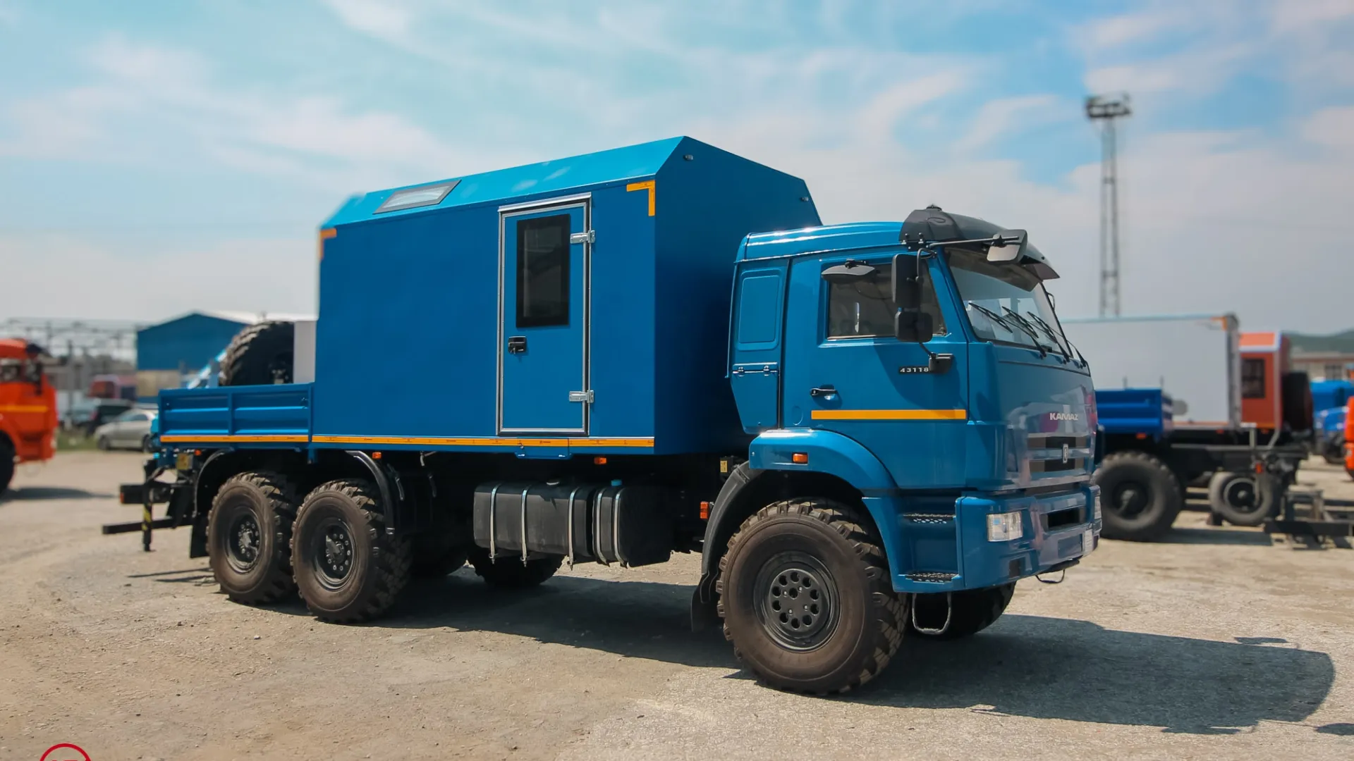 ПАРМ КамАЗ 43118-3027-50 с КМУ ИМ-25 0