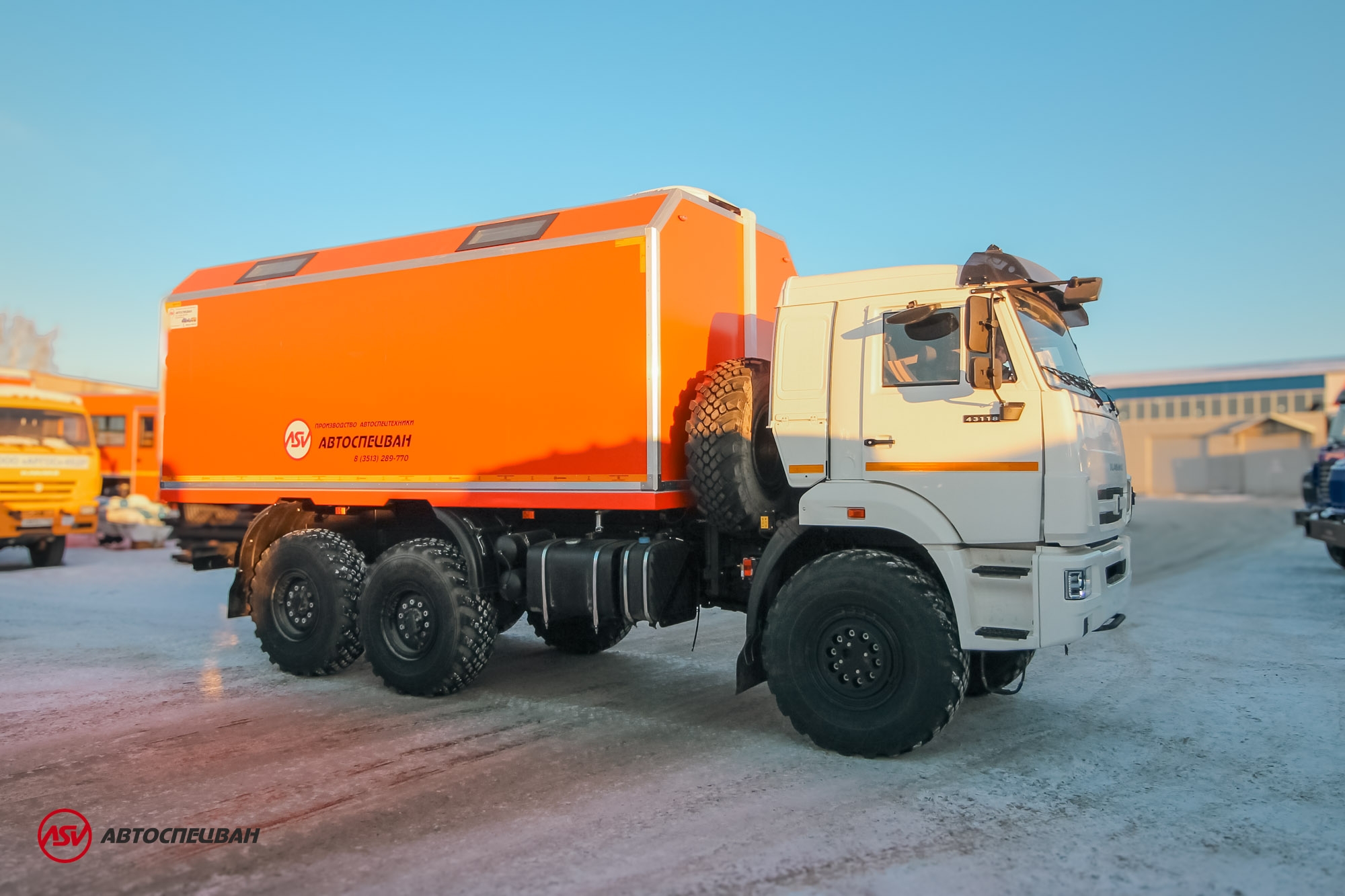 Передвижная мастерская ПАРМ КамАЗ 43118-50 0