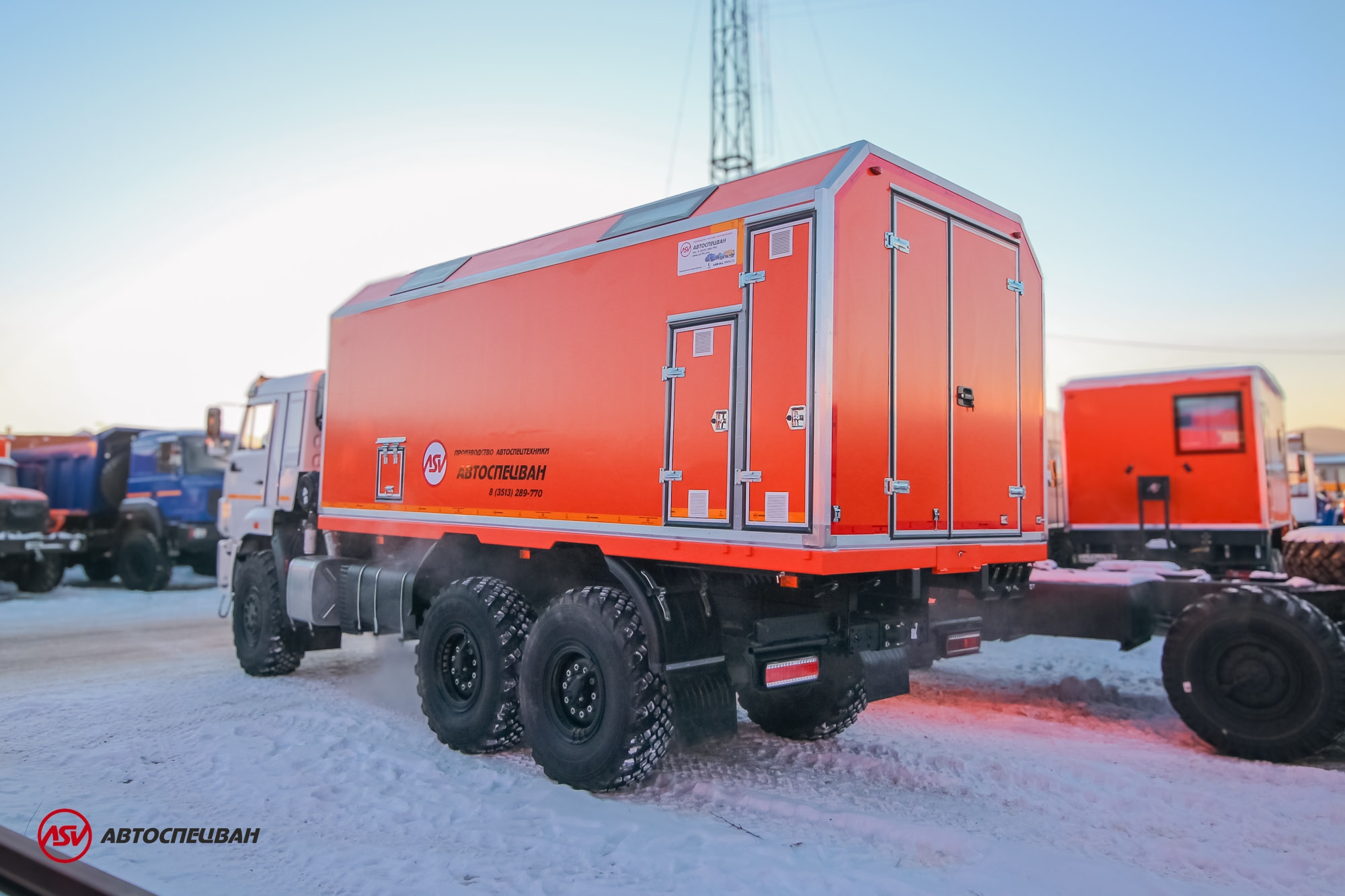Передвижная мастерская ПАРМ КамАЗ 43118-50 3