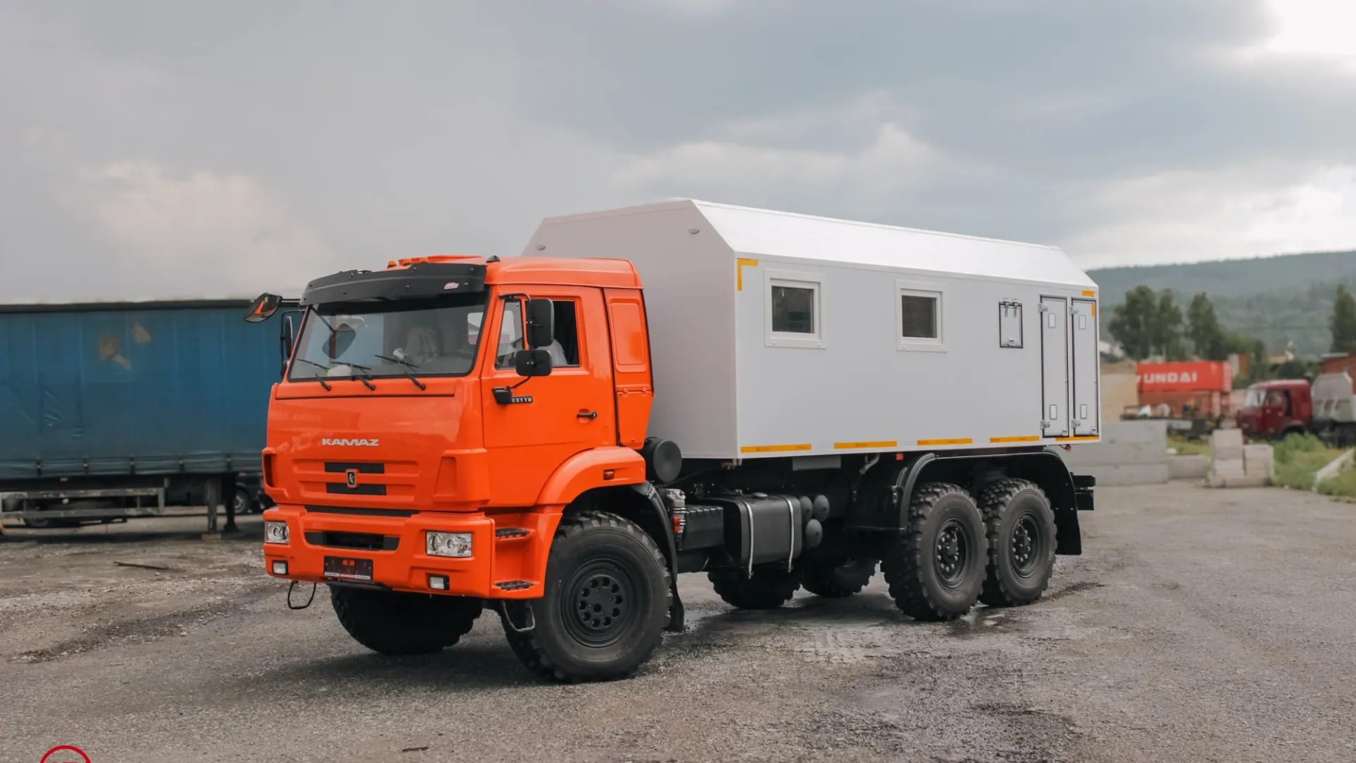 Передвижная мастерская ПАРМ КамАЗ 43118RF без токарного станка 1