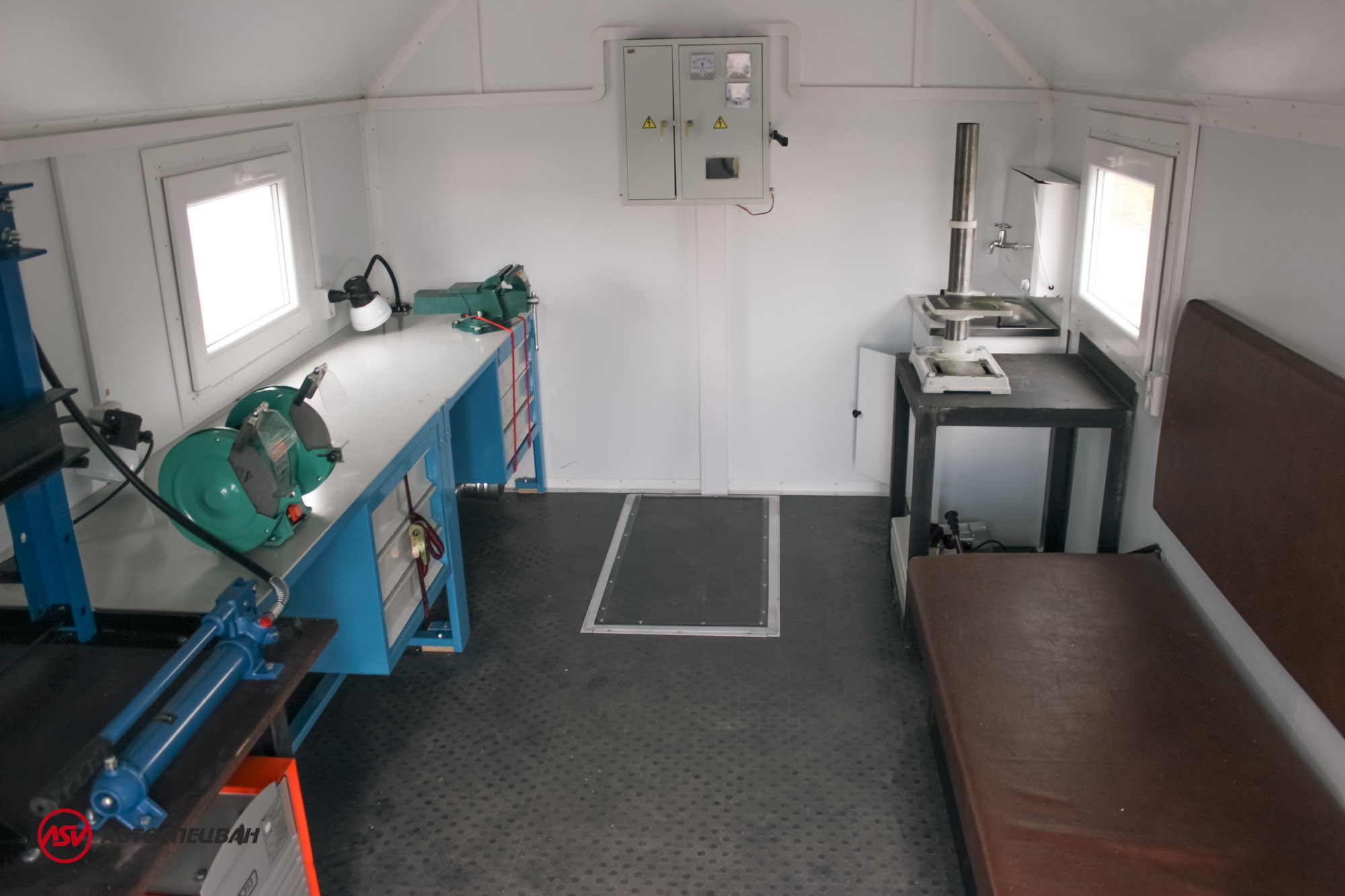 Передвижная мастерская ПАРМ КамАЗ 43118RF без токарного станка 4