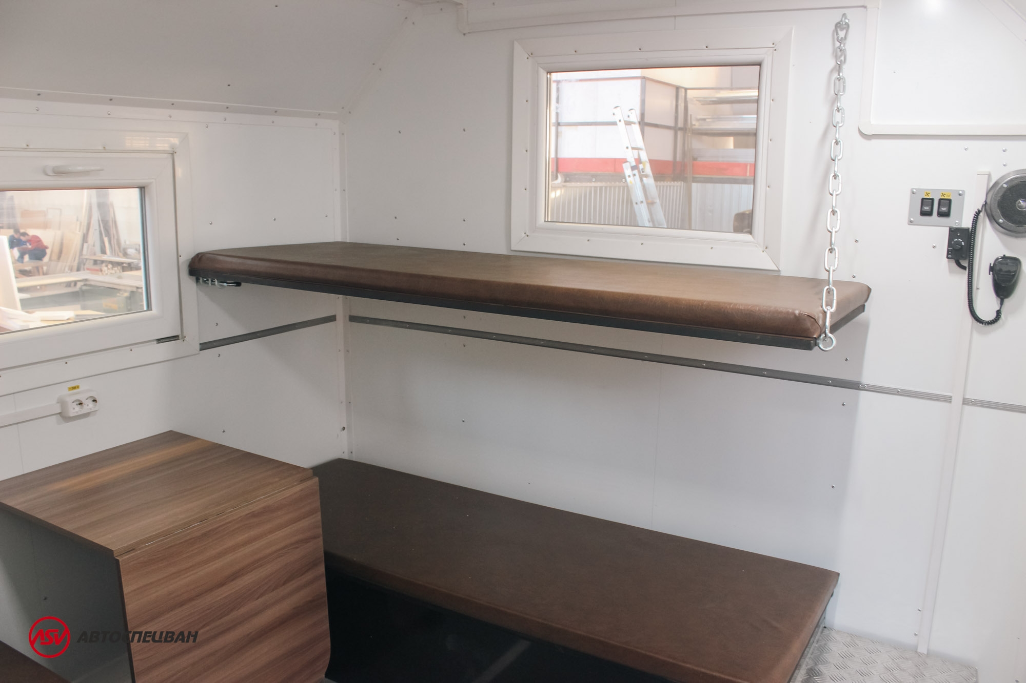 Передвижная мастерская ПАРМ АСВ7721G1-20 Урал 4320-1912-60Е5 с жилым отсеком 6